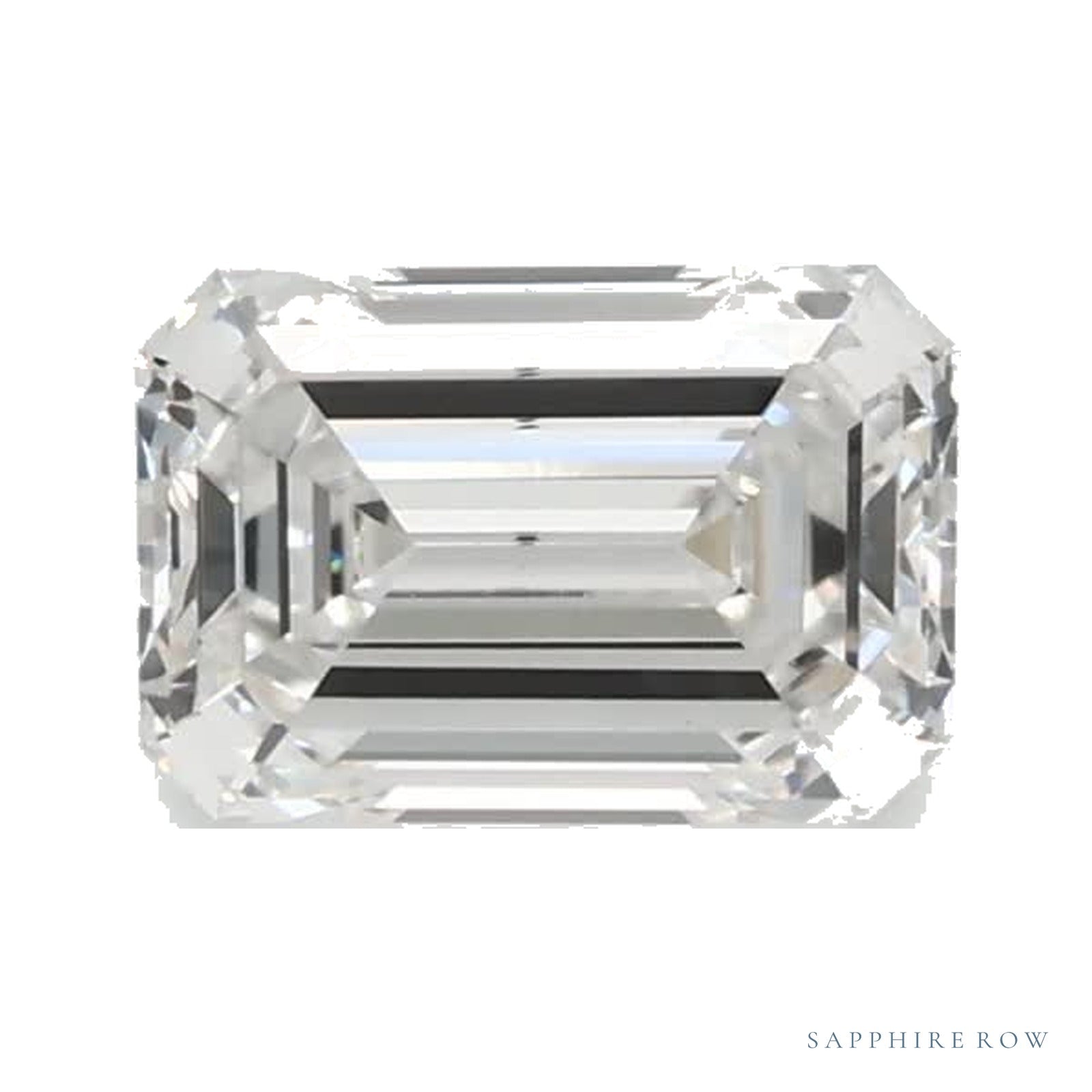 0.56 ct lab-grown diamond, emerald cut | Sapphire Row · cut4