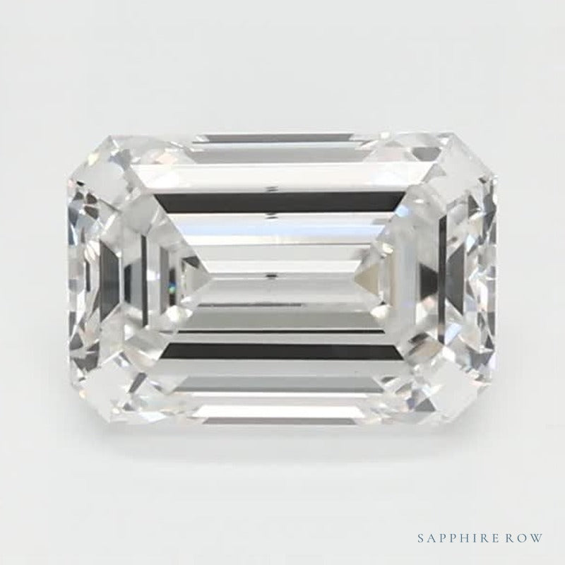 0.56 ct lab-grown diamond, emerald cut | Sapphire Row · cut7