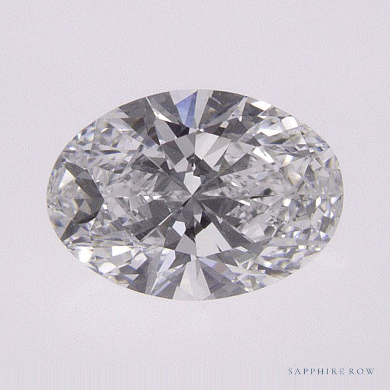 0.56 ct lab-grown diamond, oval cut | Sapphire Row · cut7