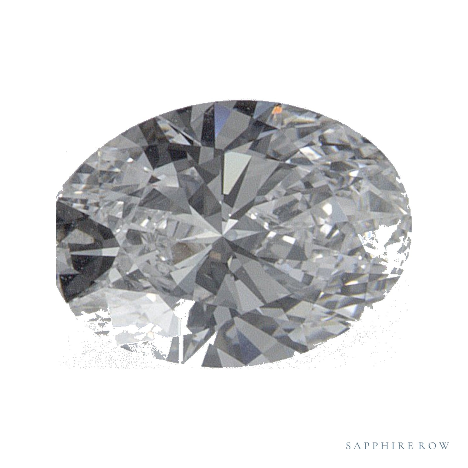 0.56 ct lab-grown diamond, oval cut | Sapphire Row · cut4