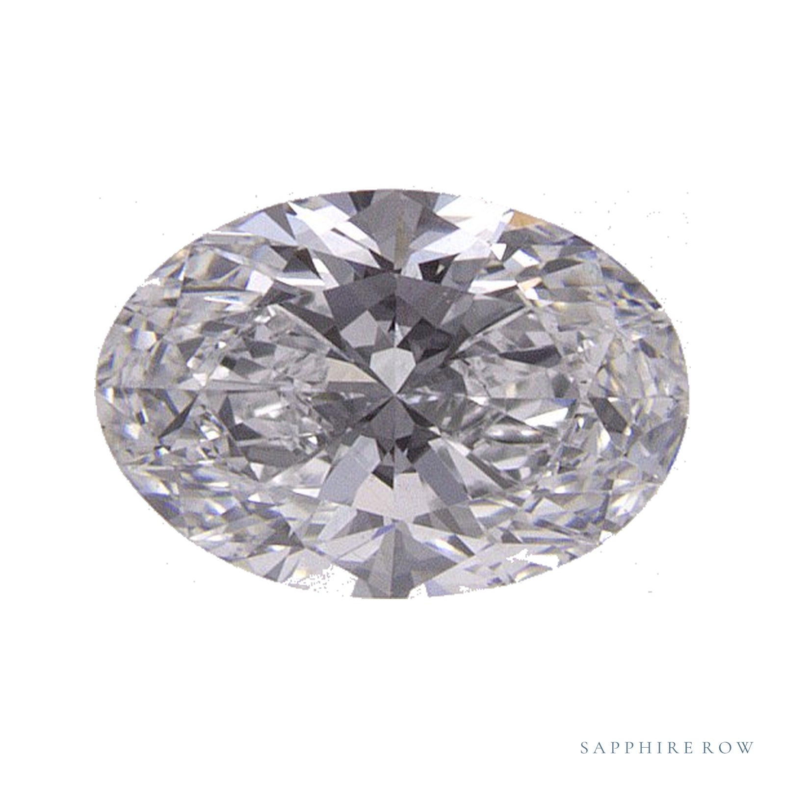 0.56 ct lab-grown diamond, oval cut | Sapphire Row · cut4