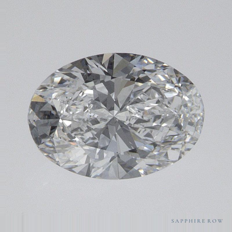 0.56 ct lab-grown diamond, oval cut | Sapphire Row · cut7