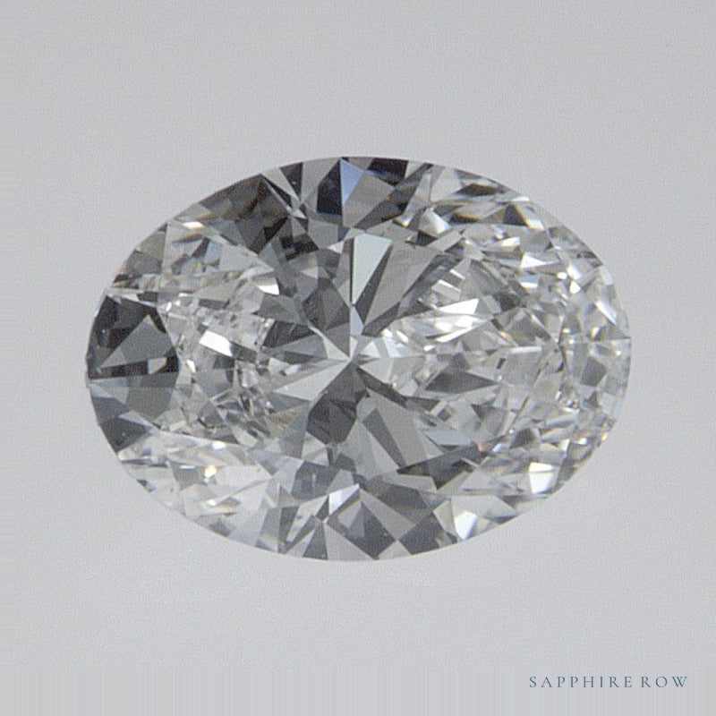 0.56 ct lab-grown diamond, oval cut | Sapphire Row · cut7
