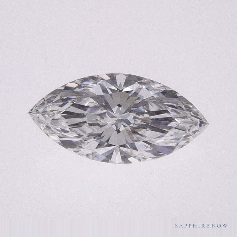 0.56 ct lab-grown diamond, marquise cut | Sapphire Row · cut7