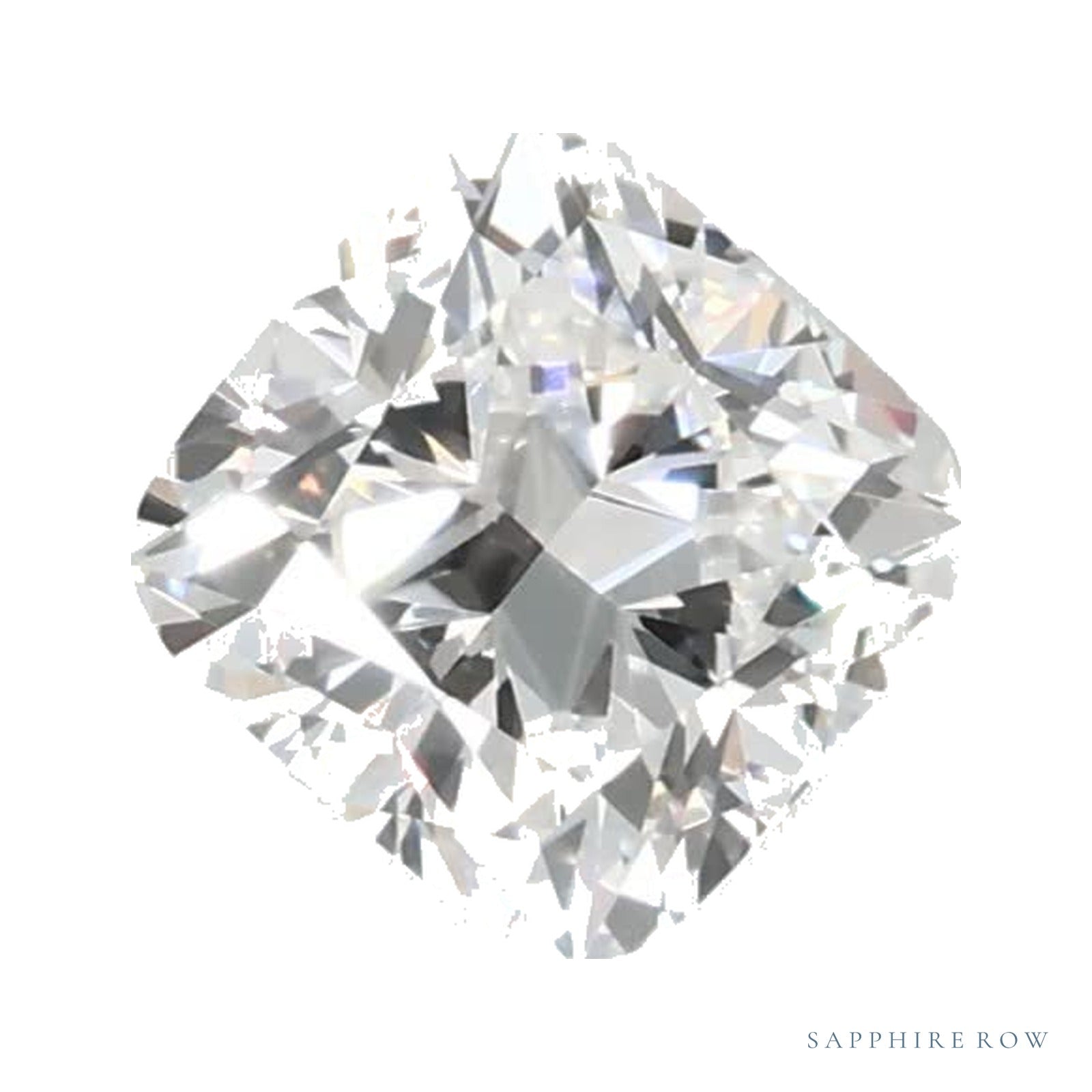 0.56 ct lab-grown diamond, cushion cut | Sapphire Row · cut4