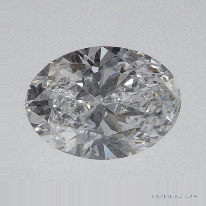 0.56 ct lab-grown diamond, oval cut | Sapphire Row · cut7