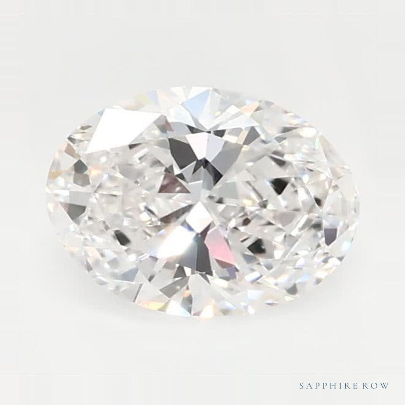 0.56 ct lab-grown diamond, oval cut | Sapphire Row · cut7