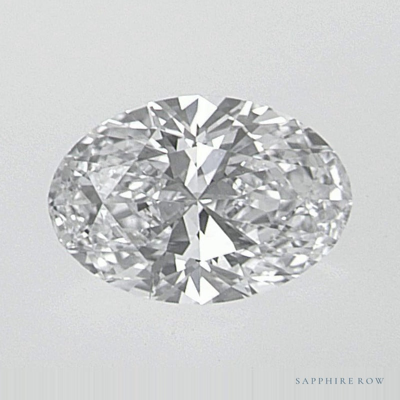 0.56 ct lab-grown diamond, oval cut | Sapphire Row · cut7