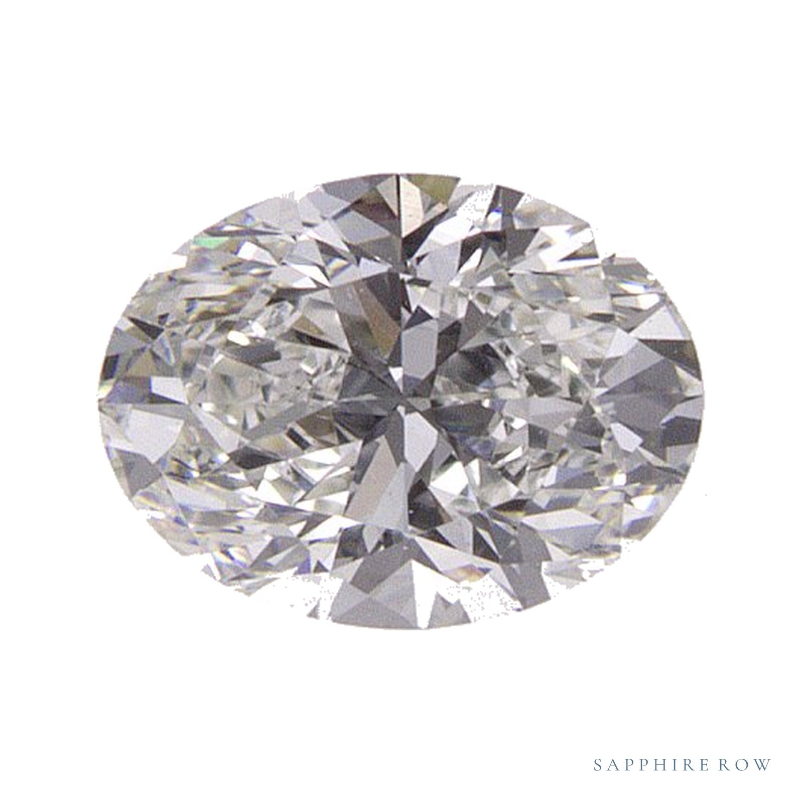 0.55 ct natural diamond, oval cut | Sapphire Row · cut4
