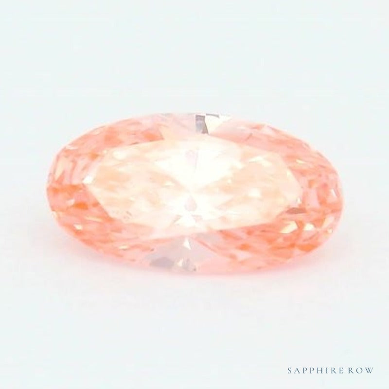 0.55 ct lab-grown diamond, oval cut | Sapphire Row · cut7