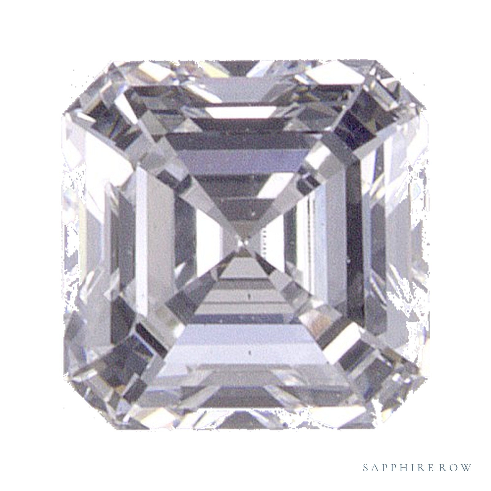 0.55 ct lab-grown diamond, asscher cut | Sapphire Row · cut4