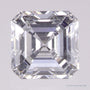 0.55 ct lab-grown diamond, asscher cut | Sapphire Row · cut7