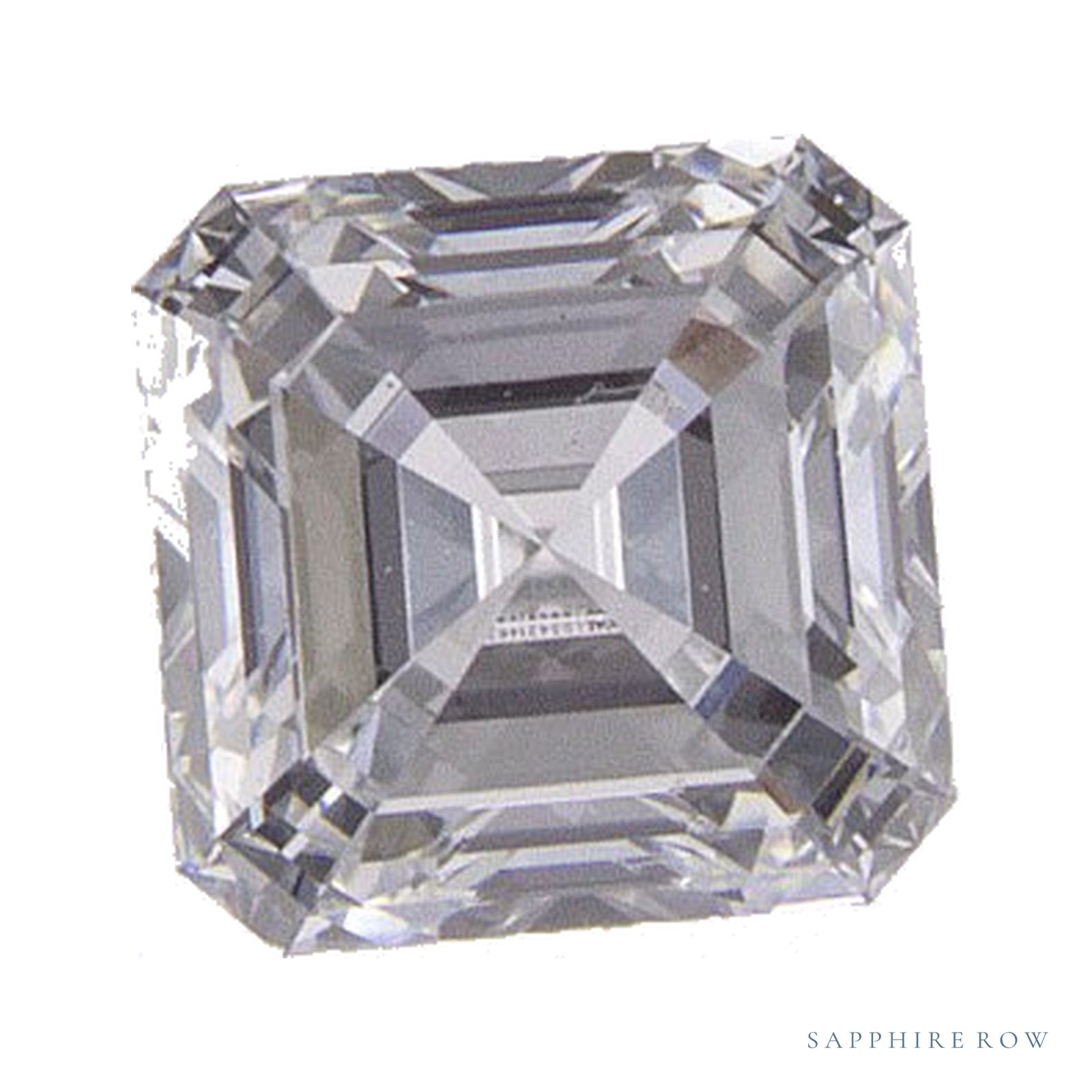 0.55 ct lab-grown diamond, asscher cut | Sapphire Row · cut4