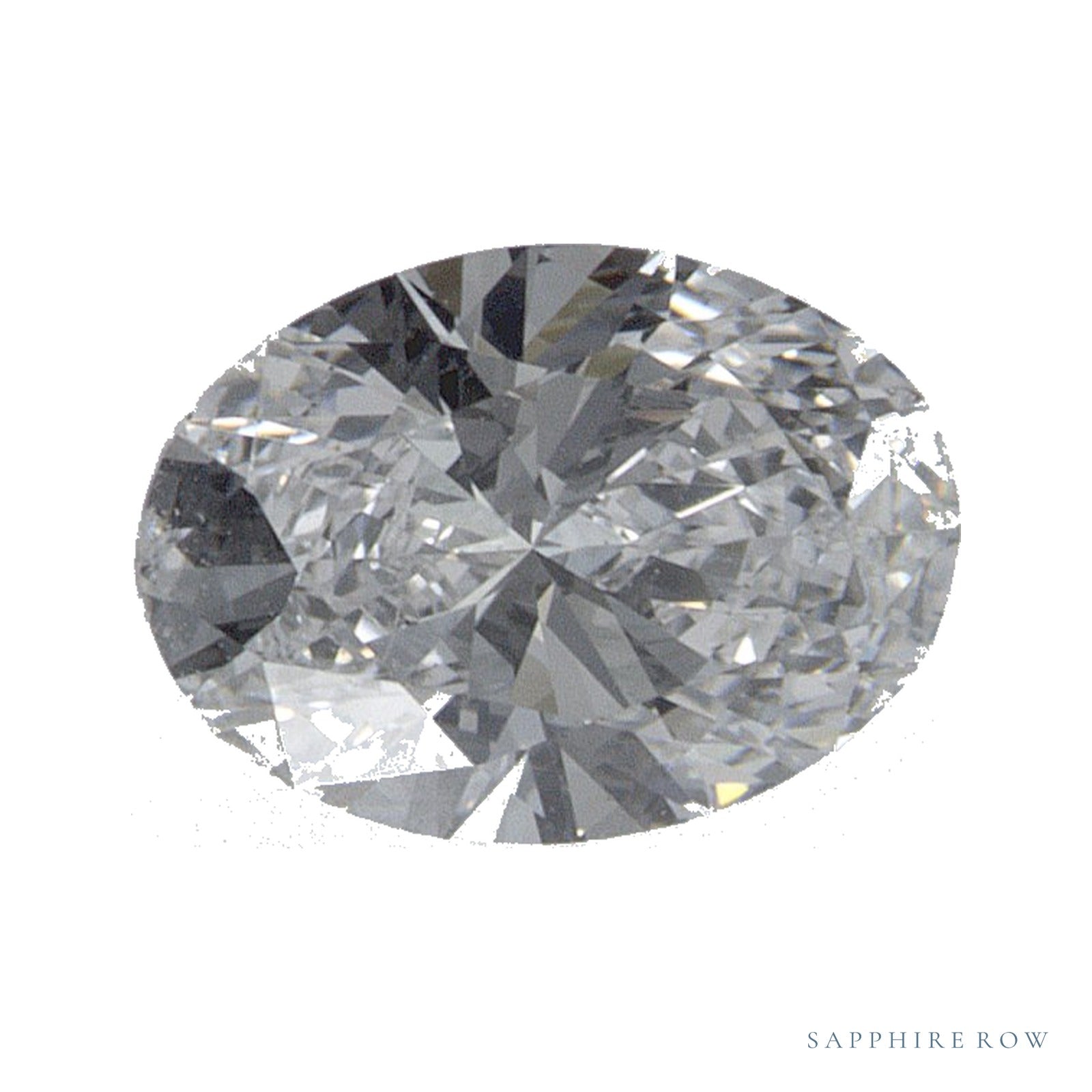 0.55 ct lab-grown diamond, oval cut | Sapphire Row · cut4