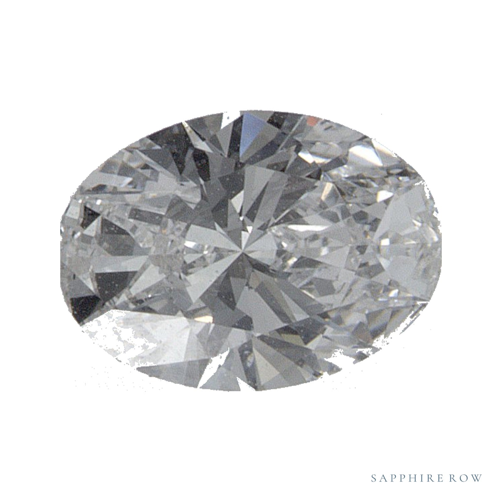 0.55 ct lab-grown diamond, oval cut | Sapphire Row · cut4