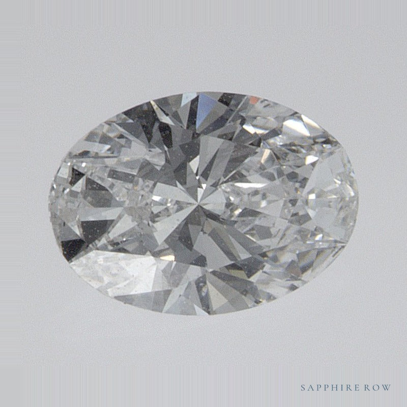 0.55 ct lab-grown diamond, oval cut | Sapphire Row · cut7
