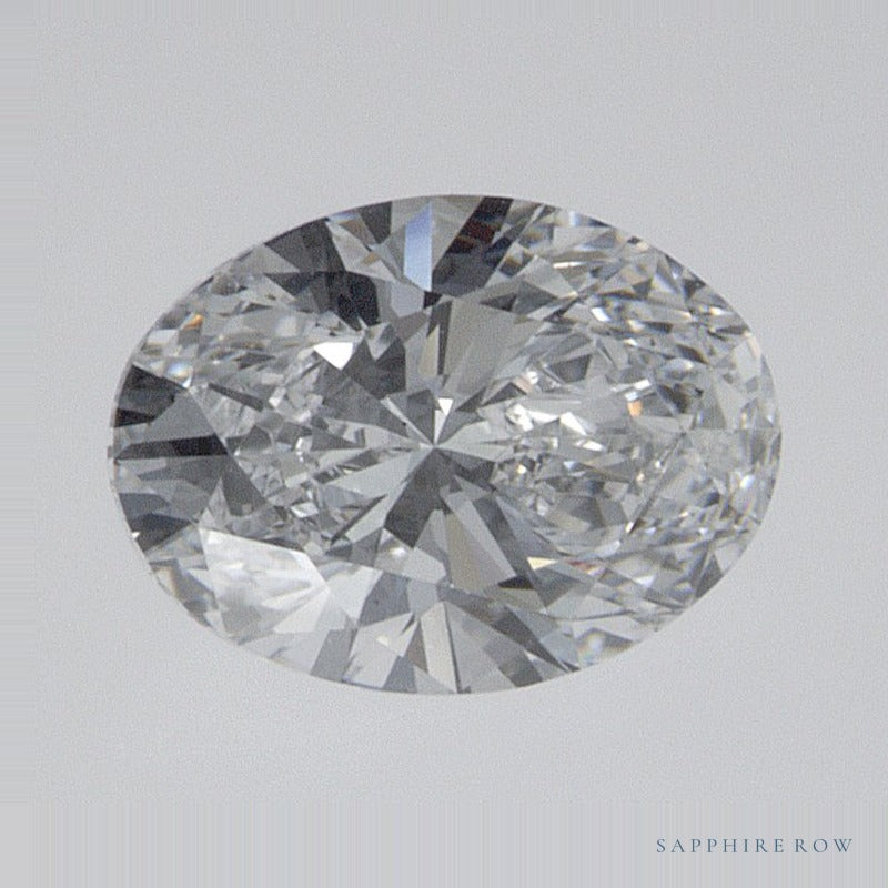 0.55 ct lab-grown diamond, oval cut | Sapphire Row · cut7