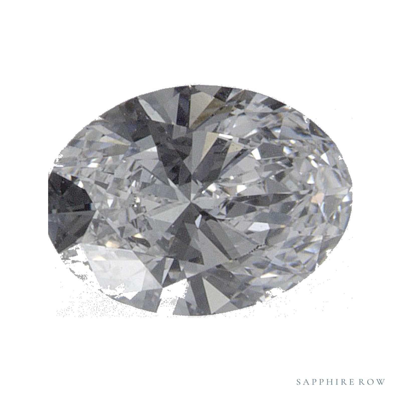 0.55 ct lab-grown diamond, oval cut | Sapphire Row · cut4