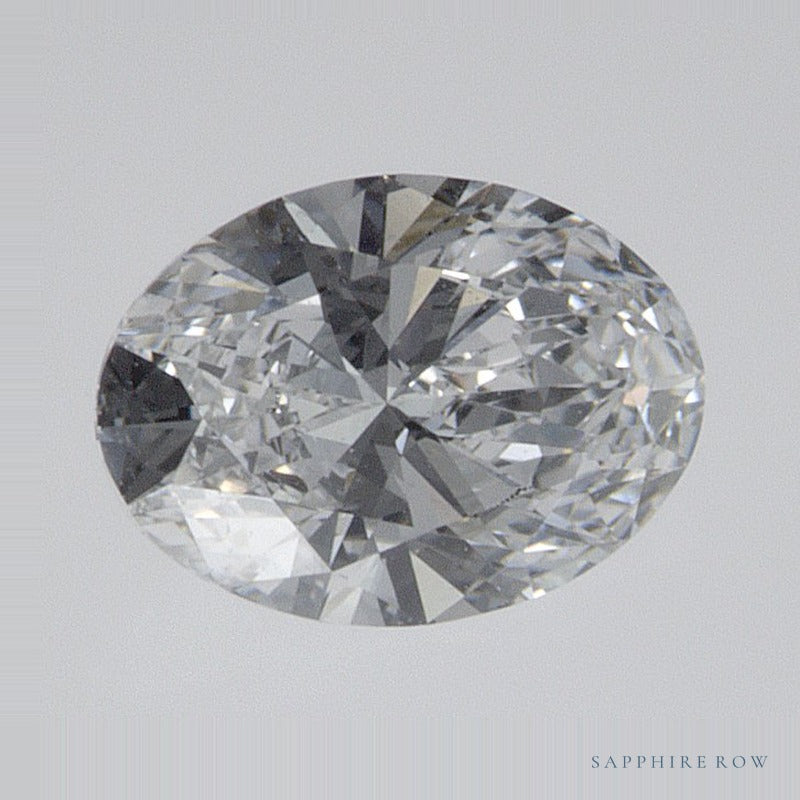 0.55 ct lab-grown diamond, oval cut | Sapphire Row · cut7