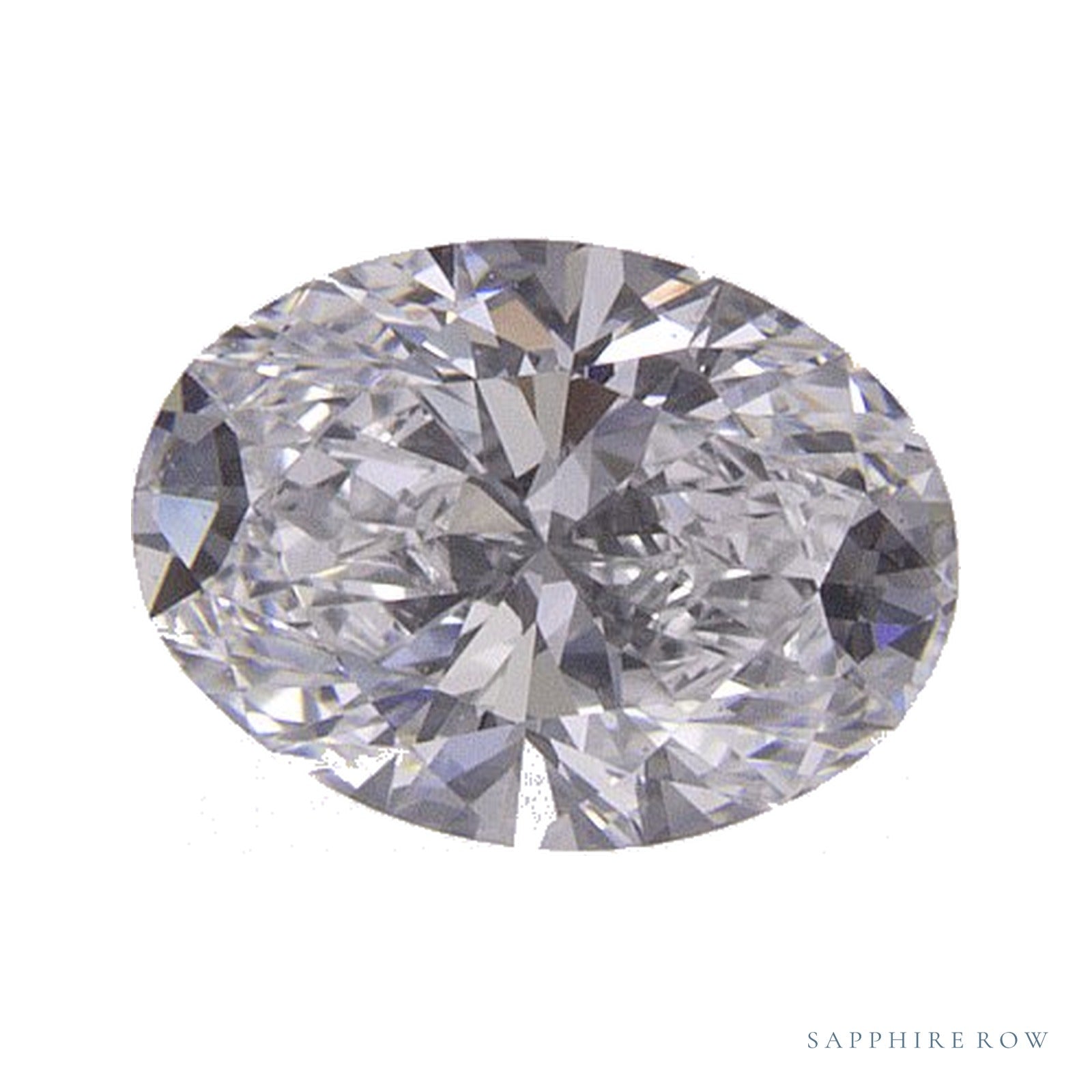 0.55 ct lab-grown diamond, oval cut | Sapphire Row · cut4