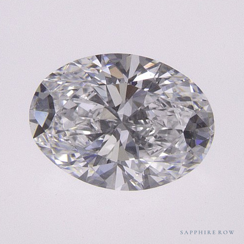 0.55 ct lab-grown diamond, oval cut | Sapphire Row · cut7