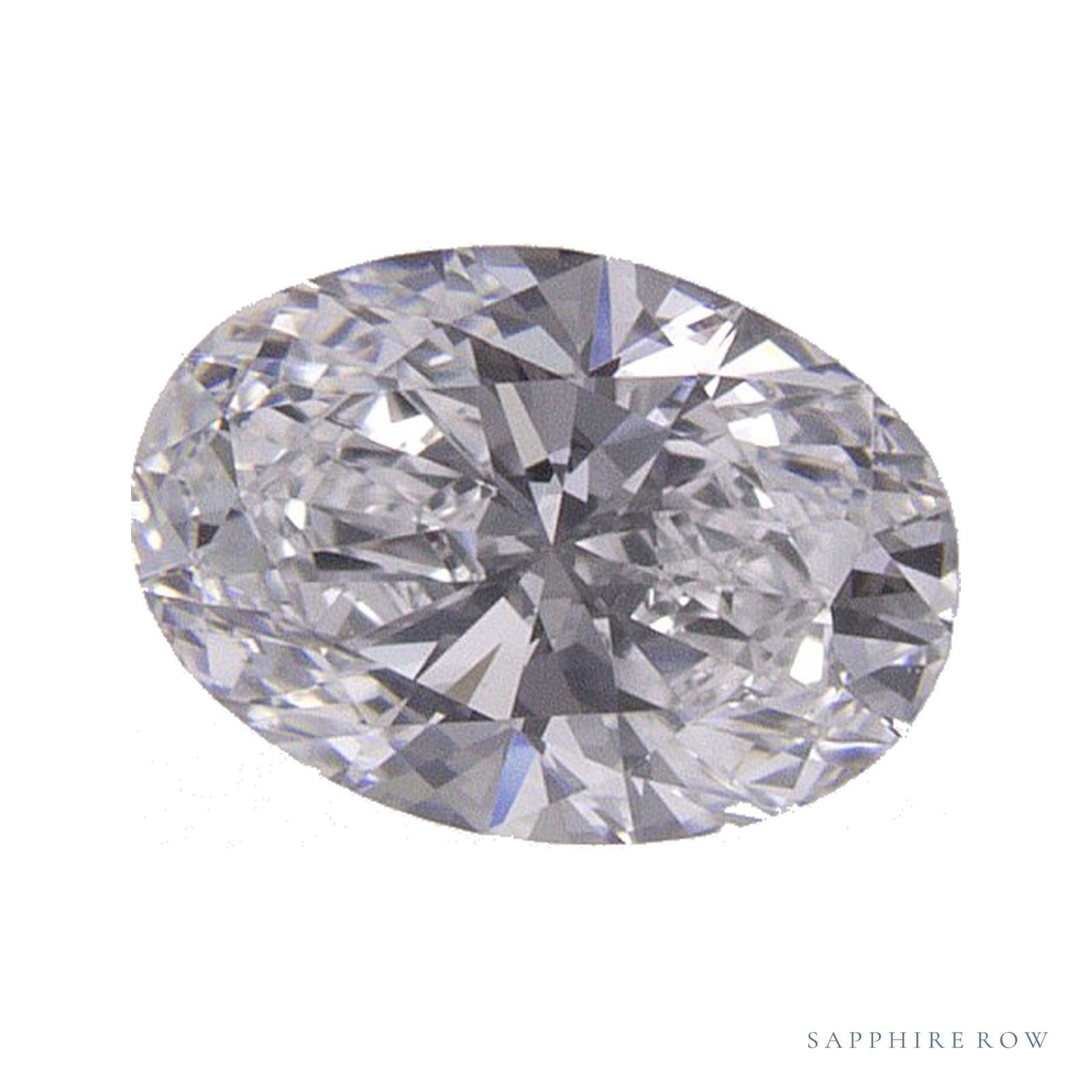 0.55 ct lab-grown diamond, oval cut | Sapphire Row · cut4