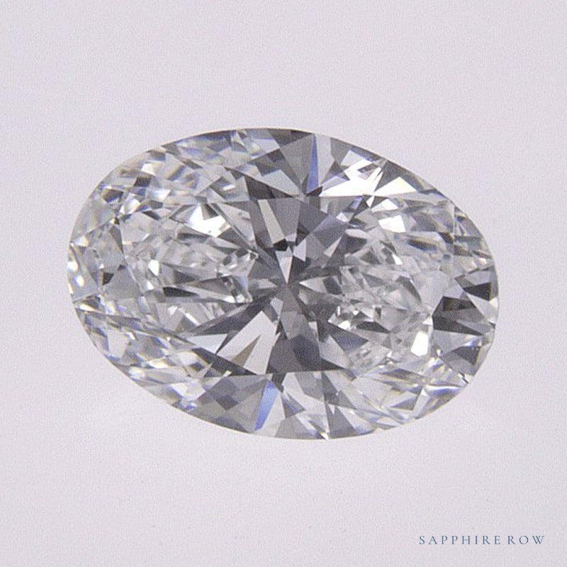 0.55 ct lab-grown diamond, oval cut | Sapphire Row · cut7