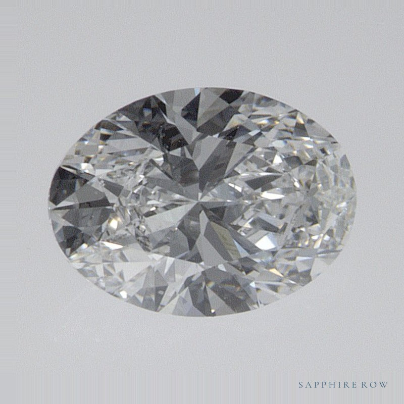0.55 ct lab-grown diamond, oval cut | Sapphire Row · cut7