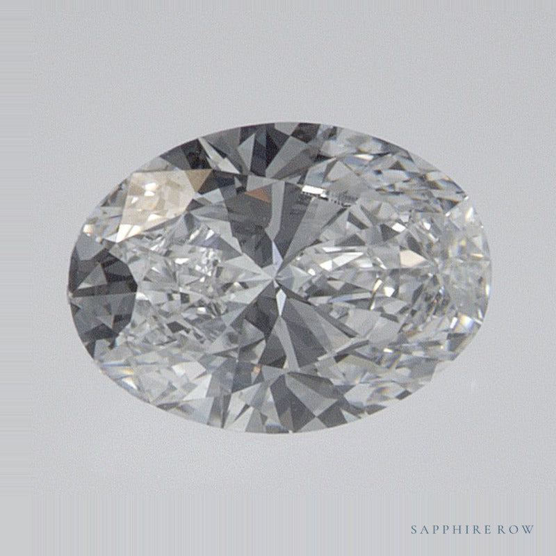 0.55 ct lab-grown diamond, oval cut | Sapphire Row · cut7