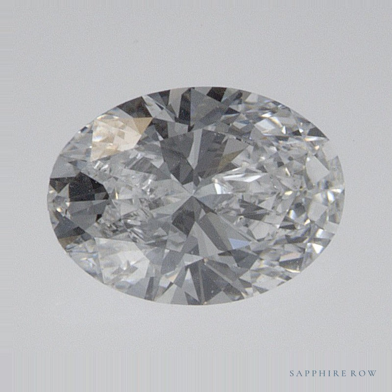 0.55 ct lab-grown diamond, oval cut | Sapphire Row · cut7