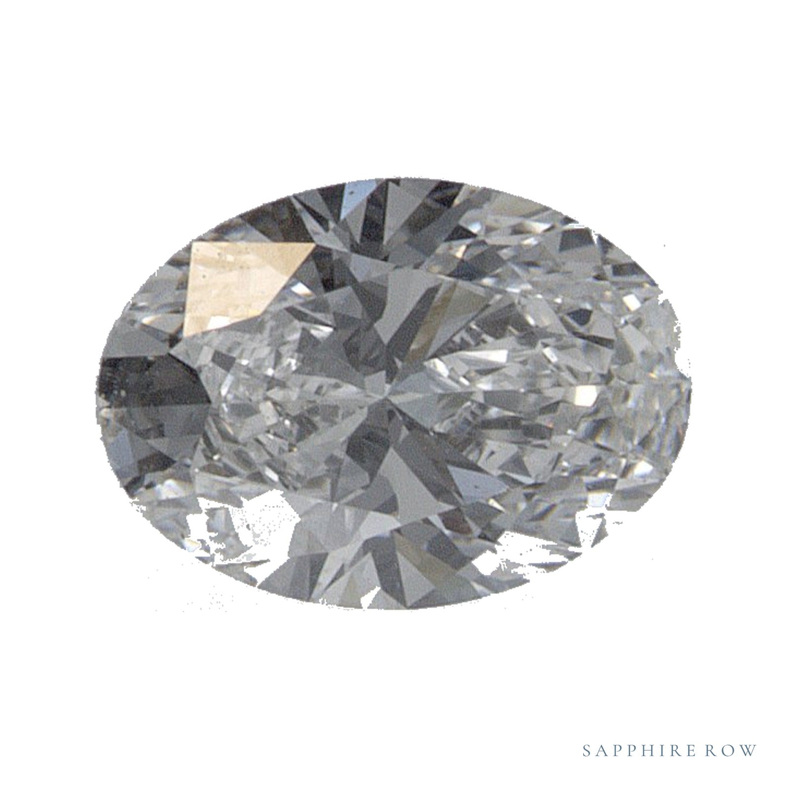 0.55 ct lab-grown diamond, oval cut | Sapphire Row · cut4