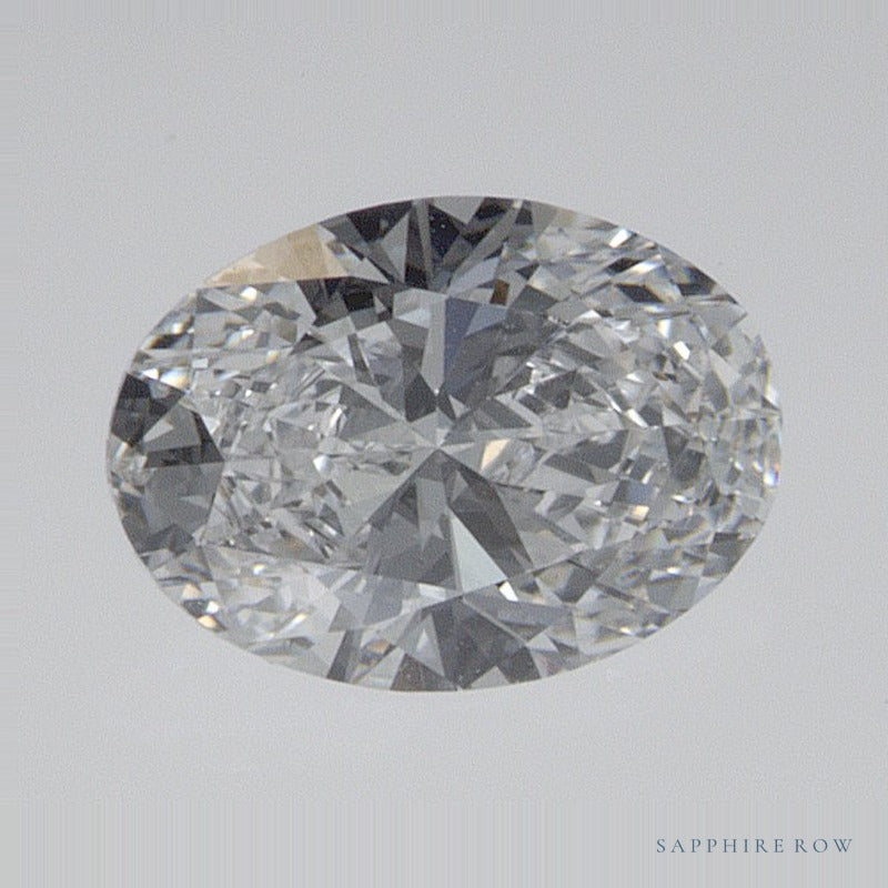 0.55 ct lab-grown diamond, oval cut | Sapphire Row · cut7