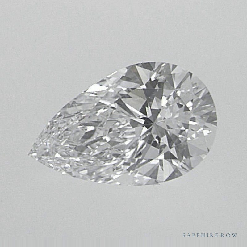 0.55 ct lab-grown diamond, pear cut | Sapphire Row · cut7