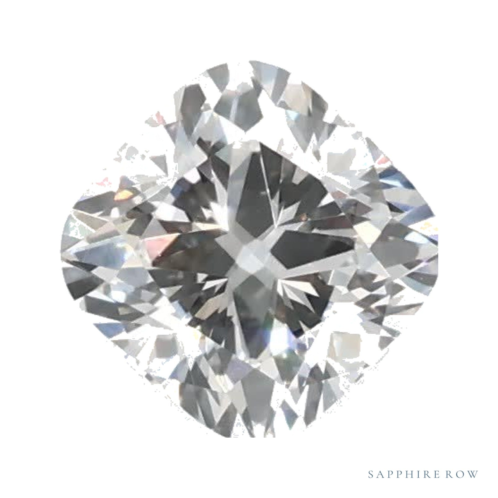 0.55 ct lab-grown diamond, cushion cut | Sapphire Row · cut4
