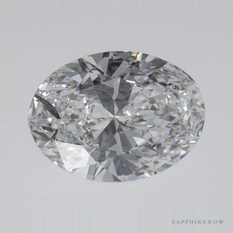 0.55 ct lab-grown diamond, oval cut | Sapphire Row · cut7