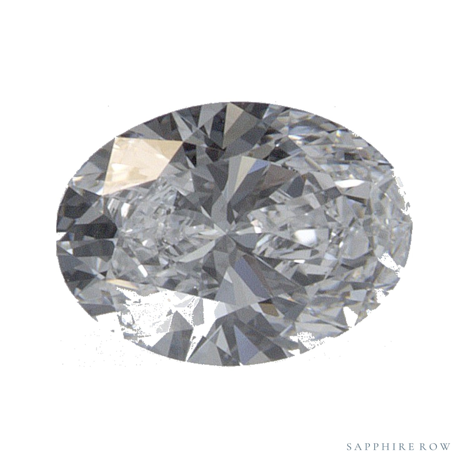 0.55 ct lab-grown diamond, oval cut | Sapphire Row · cut4