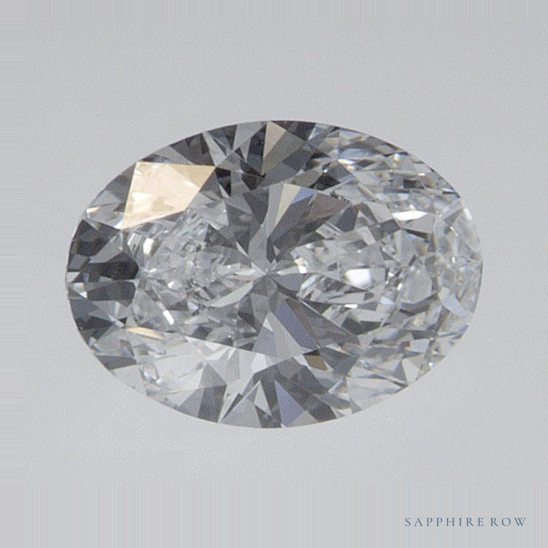 0.55 ct lab-grown diamond, oval cut | Sapphire Row · cut7