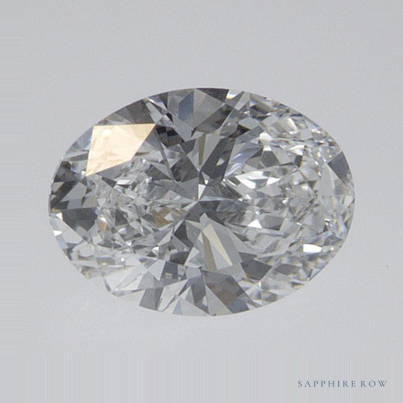 0.55 ct lab-grown diamond, oval cut | Sapphire Row · cut7
