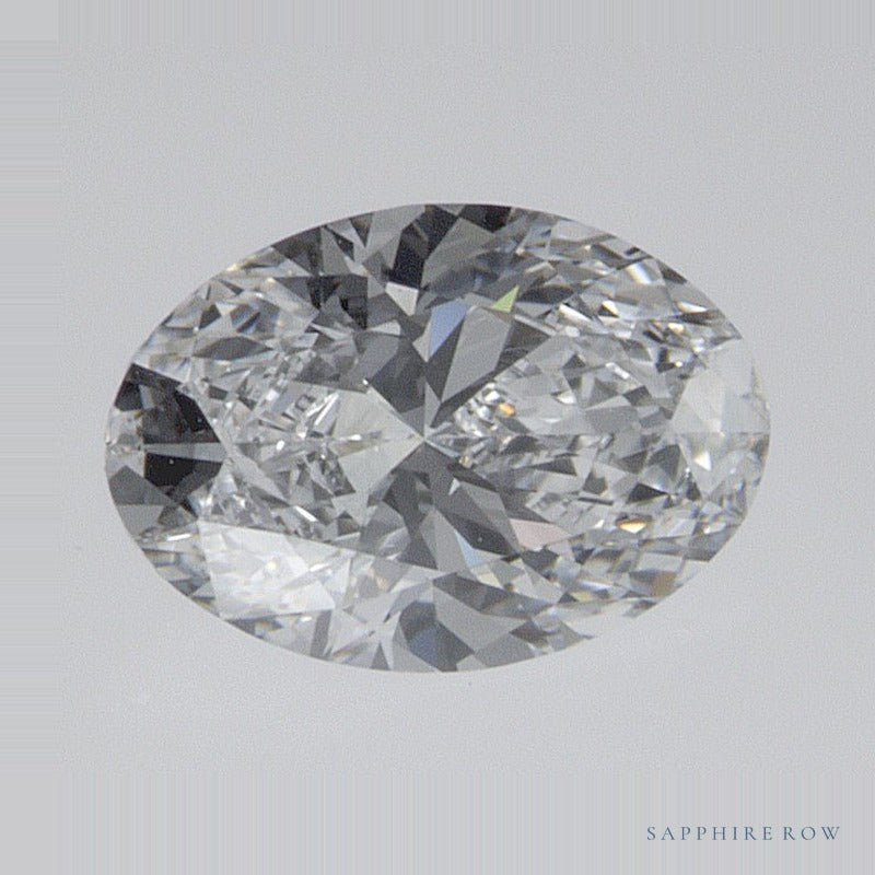 0.55 ct lab-grown diamond, oval cut | Sapphire Row · cut7