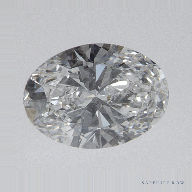 0.55 ct lab-grown diamond, oval cut | Sapphire Row · cut7