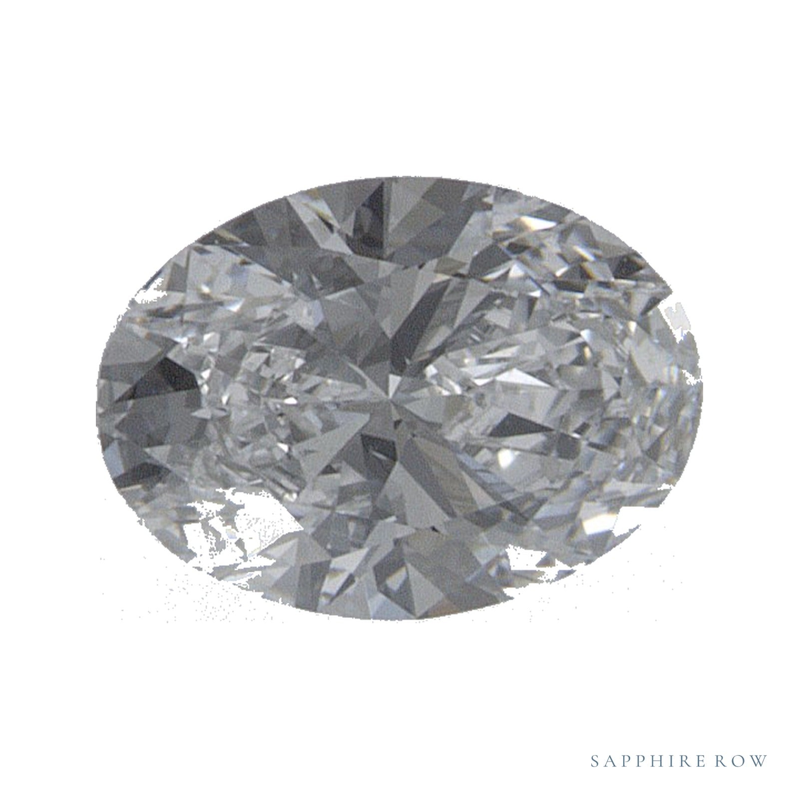 0.55 ct lab-grown diamond, oval cut | Sapphire Row · cut4
