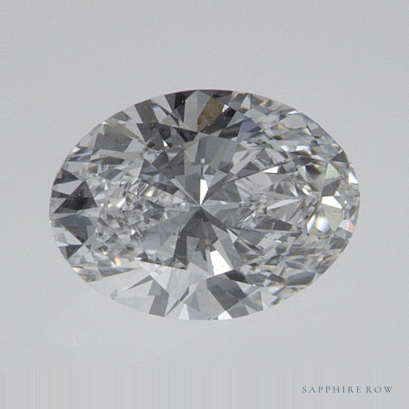 0.55 ct lab-grown diamond, oval cut | Sapphire Row · cut7
