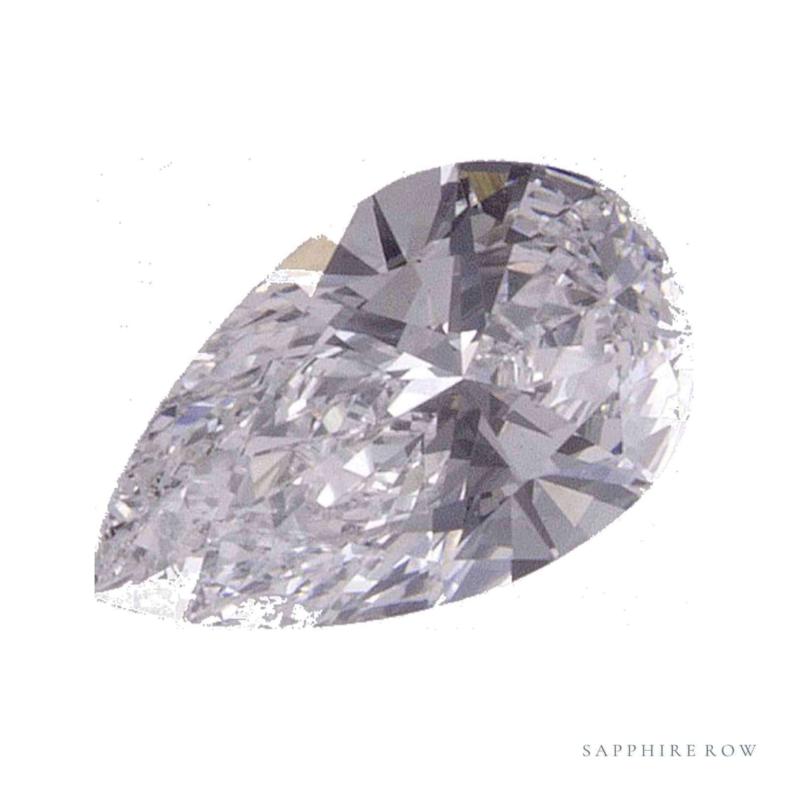 0.55 ct lab-grown diamond, pear cut | Sapphire Row · cut4