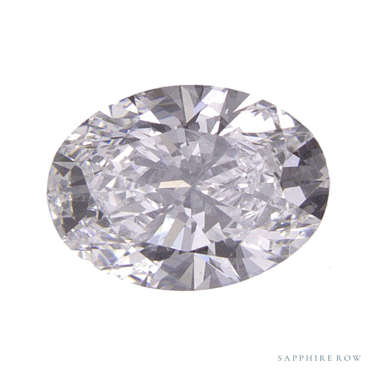 0.55 ct lab-grown diamond, oval cut | Sapphire Row · cut4
