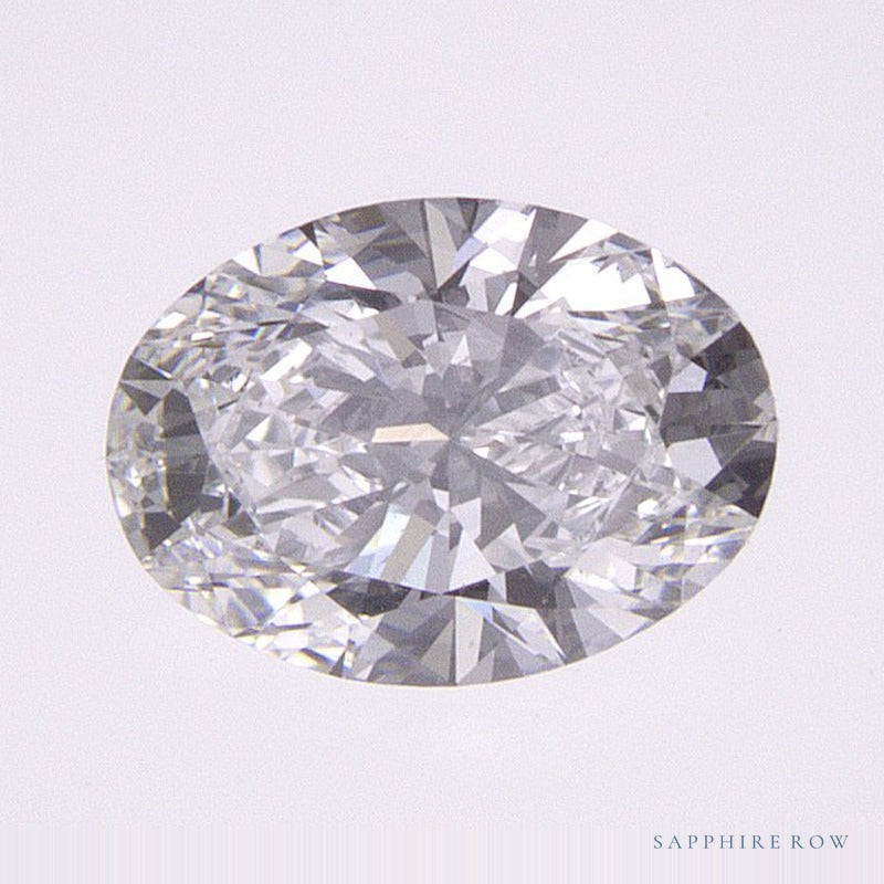 0.55 ct lab-grown diamond, oval cut | Sapphire Row · cut7