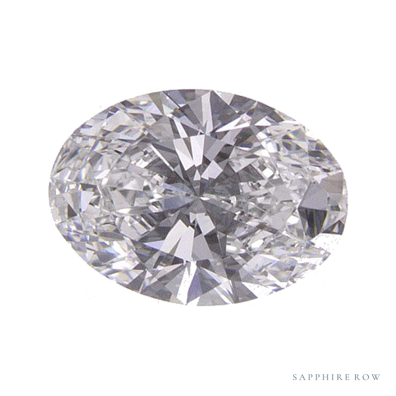 0.55 ct lab-grown diamond, oval cut | Sapphire Row · cut4