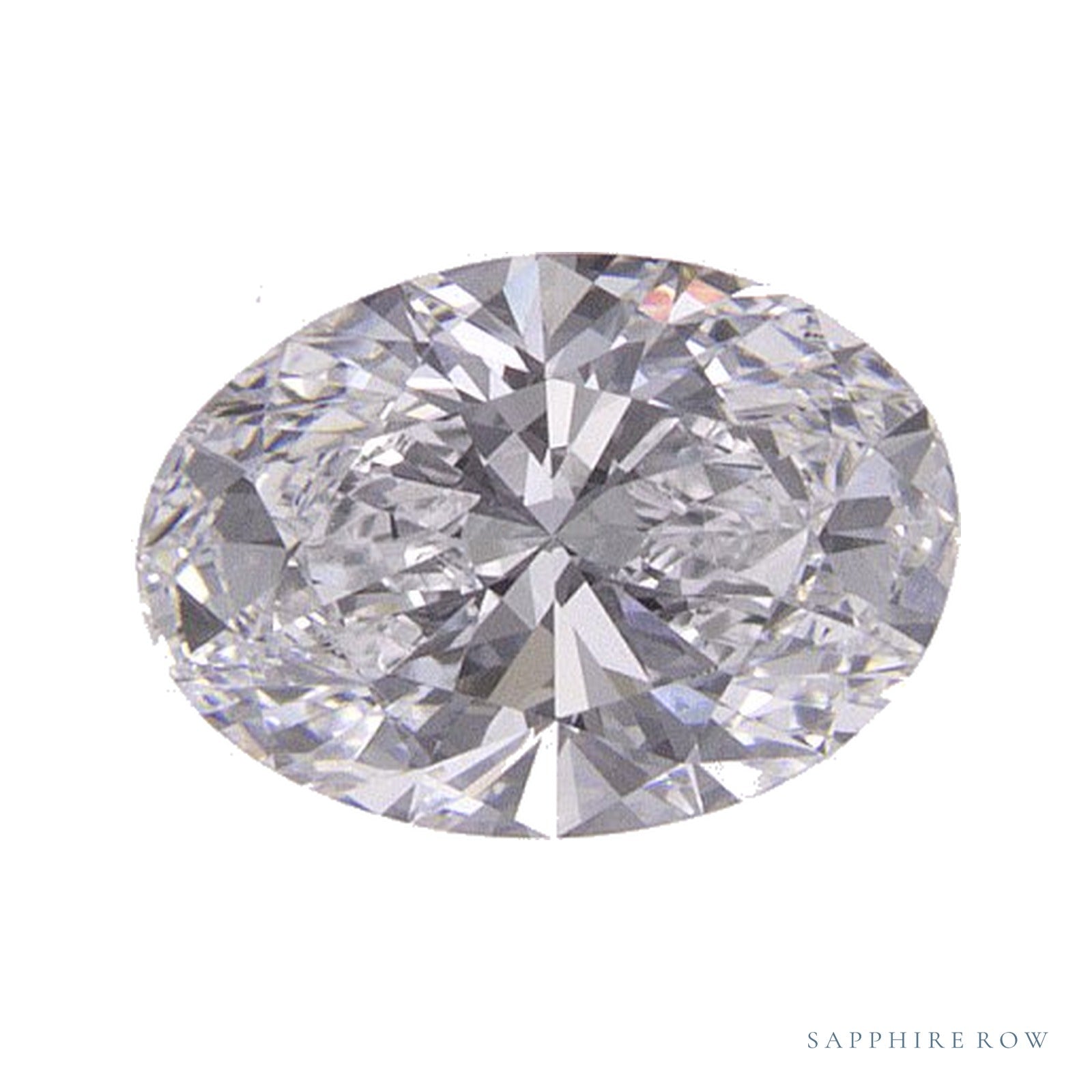 0.55 ct lab-grown diamond, oval cut | Sapphire Row · cut4