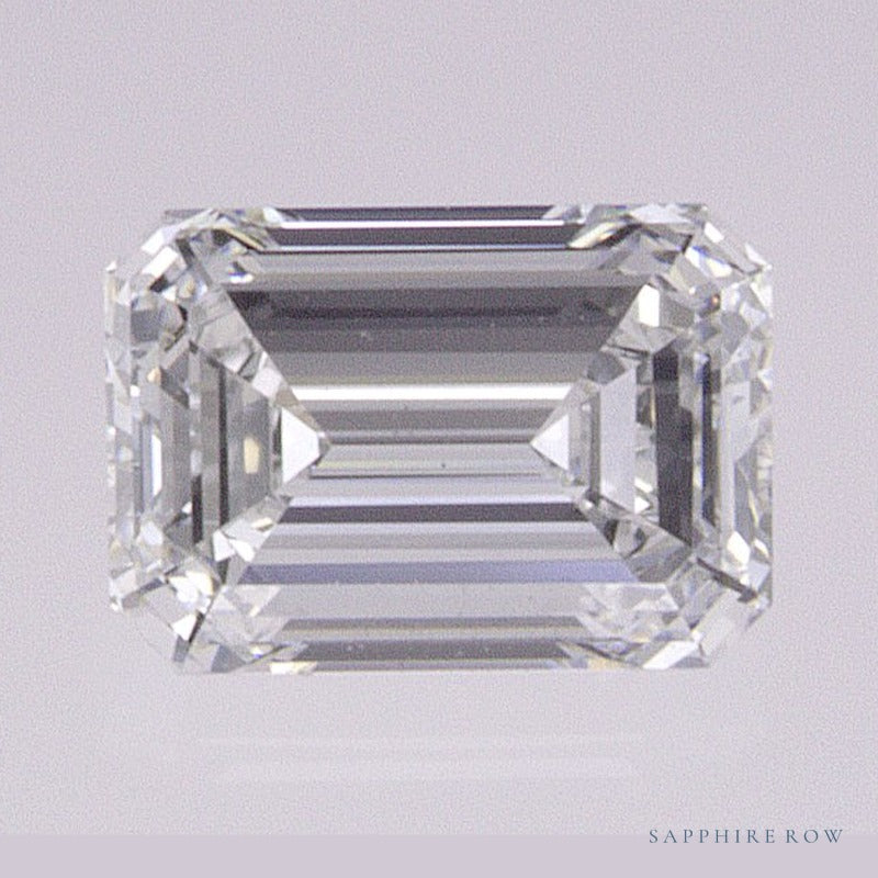 0.54 ct natural diamond, emerald cut | Sapphire Row · cut6
