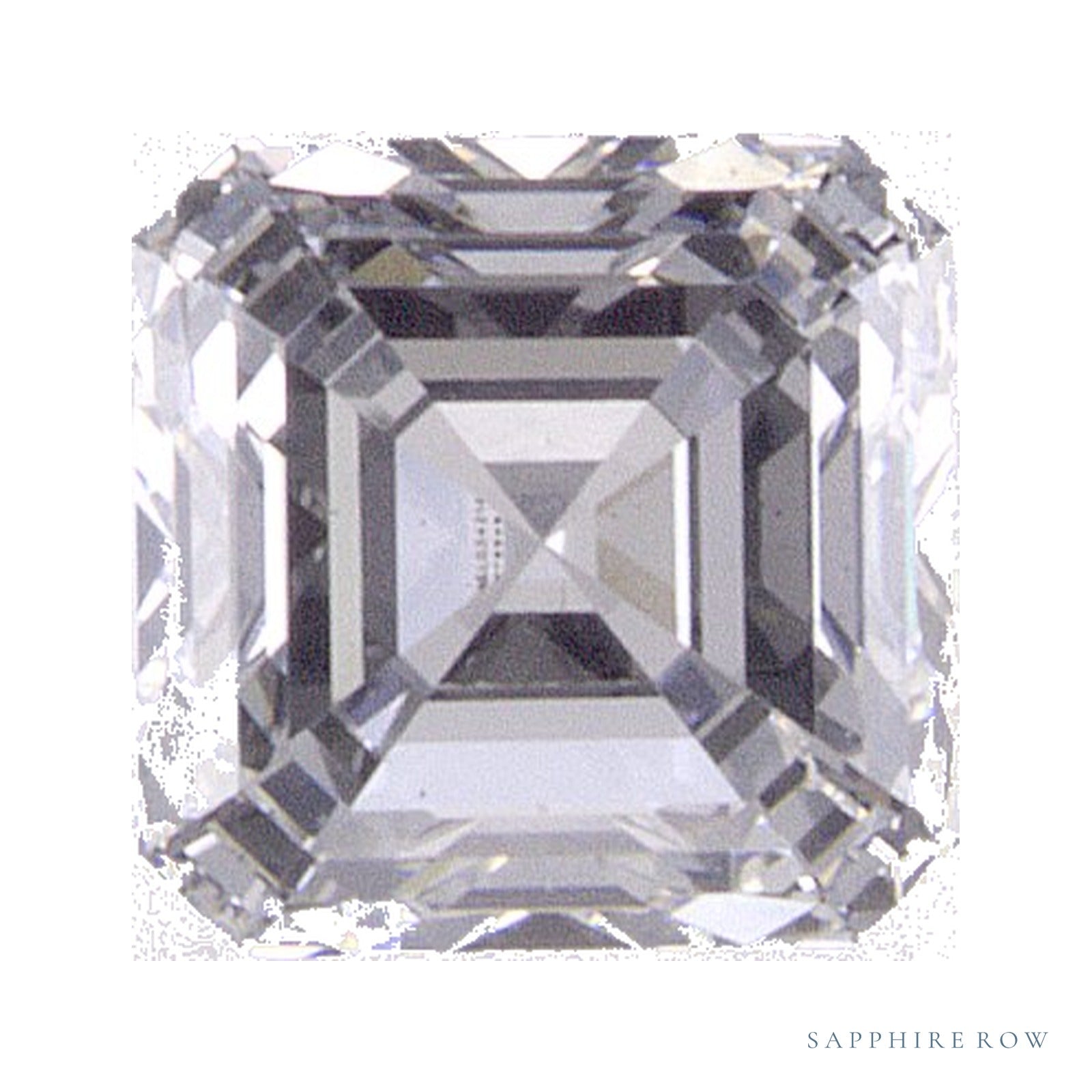 0.54 ct lab-grown diamond, asscher cut | Sapphire Row · cut4