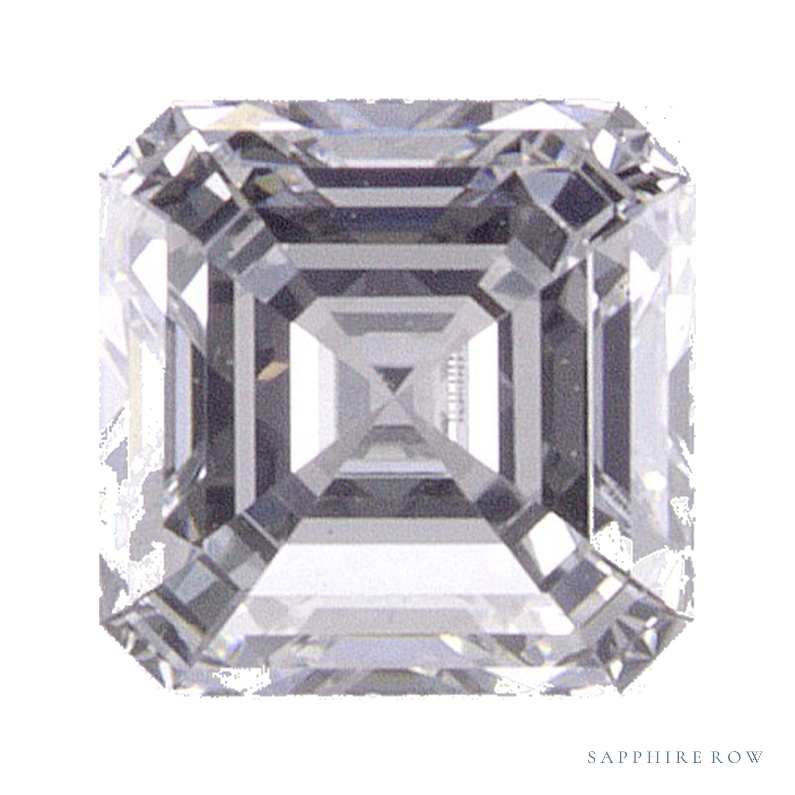 0.54 ct lab-grown diamond, asscher cut | Sapphire Row · cut4